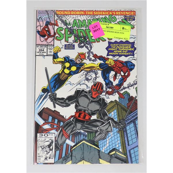 THE AMAZING SPIDER-MAN #354