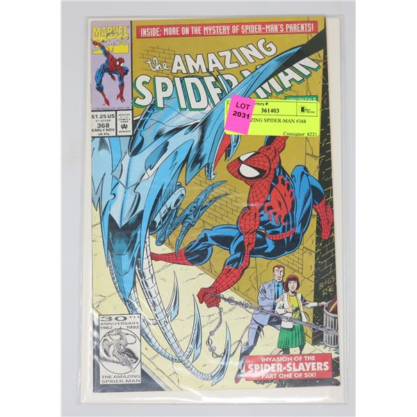 THE AMAZING SPIDER-MAN #368