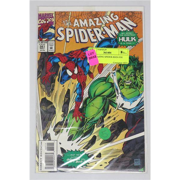 THE AMAZING SPIDER-MAN #381