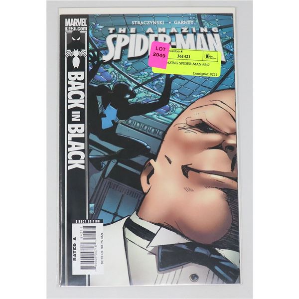 THE AMAZING SPIDER-MAN #542