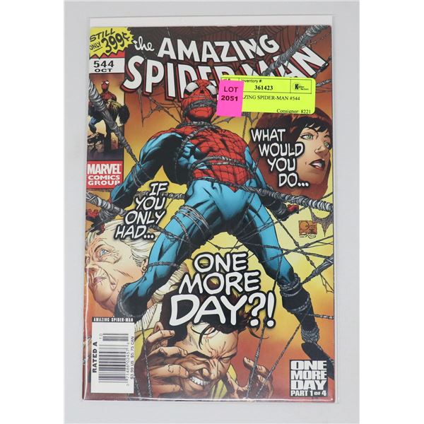 THE AMAZING SPIDER-MAN #544
