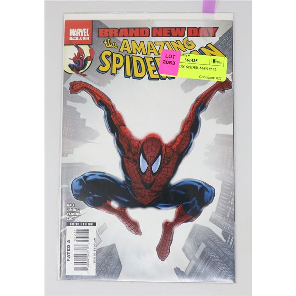 THE AMAZING SPIDER-MAN #552 KEY ISSUE