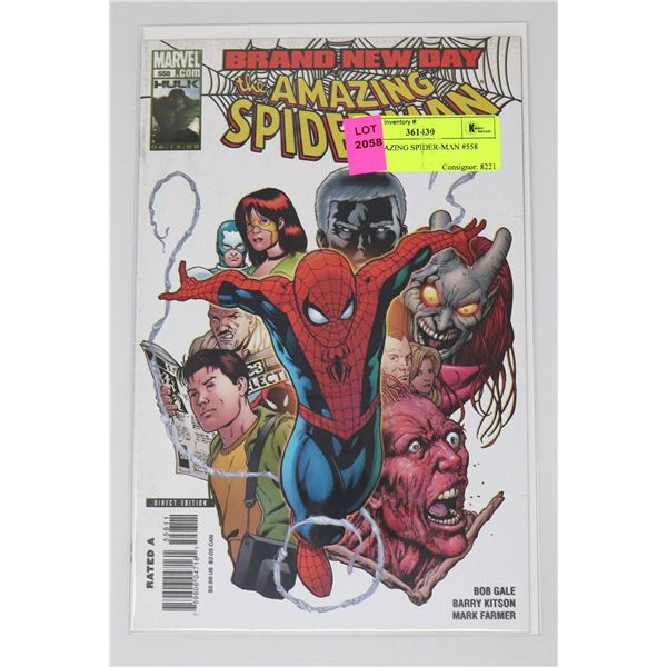 THE AMAZING SPIDER-MAN #558