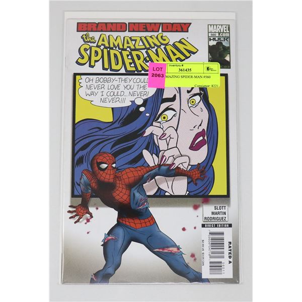 THE AMAZING SPIDER-MAN #560