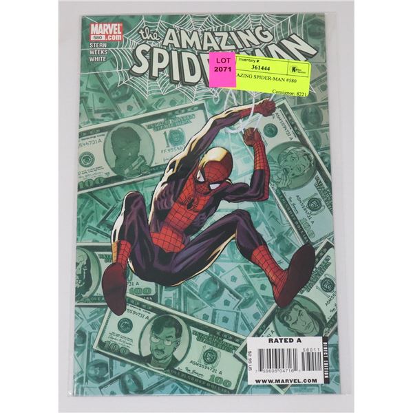 THE AMAZING SPIDER-MAN #580