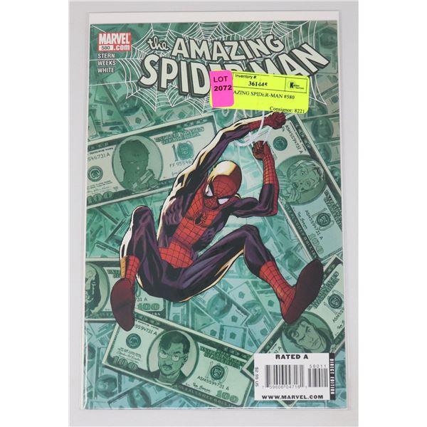 THE AMAZING SPIDER-MAN #580