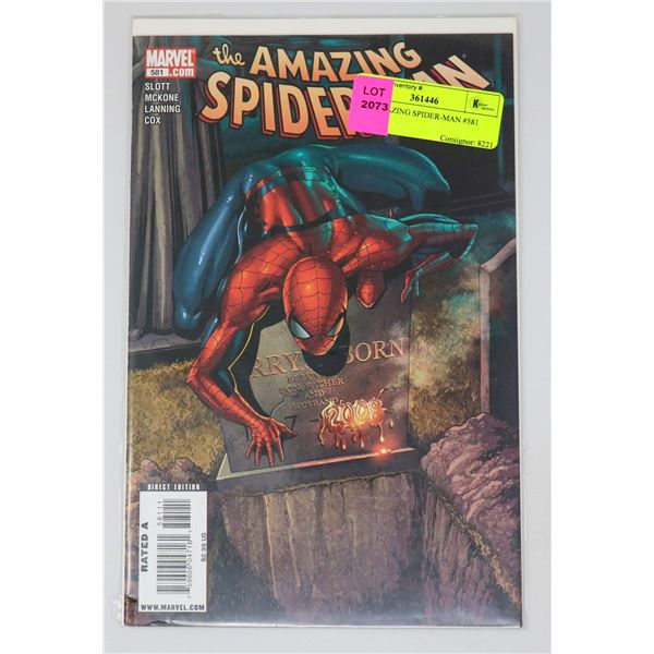 THE AMAZING SPIDER-MAN #581