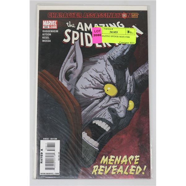 THE AMAZING SPIDER-MAN #586