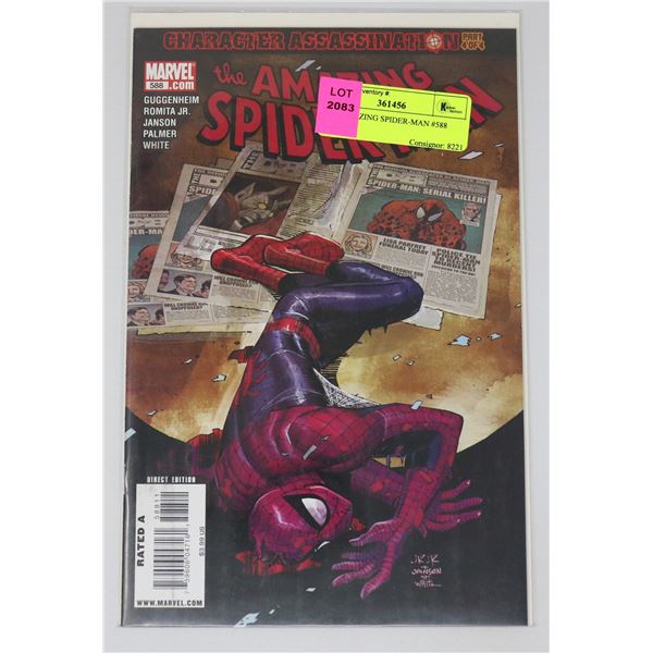 THE AMAZING SPIDER-MAN #588