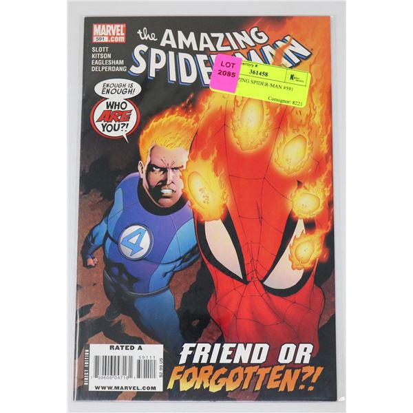THE AMAZING SPIDER-MAN #591 KEY ISSUE