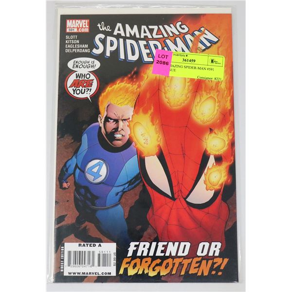 THE AMAZING SPIDER-MAN #591 KEY ISSUE