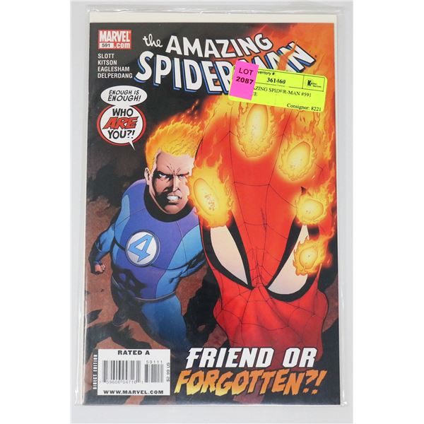 THE AMAZING SPIDER-MAN #591 KEY ISSUE