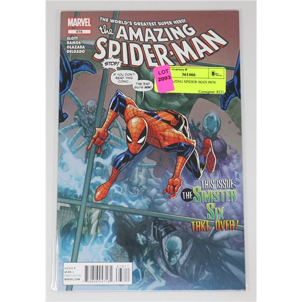 THE AMAZING SPIDER-MAN #676