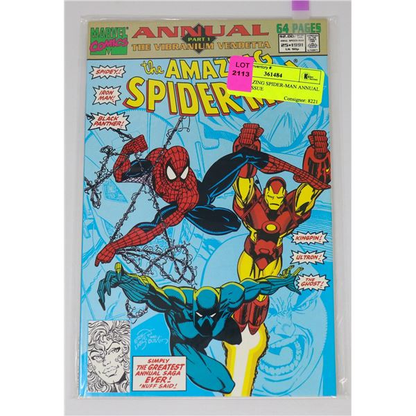 THE AMAZING SPIDER-MAN ANNUAL #25 KEY ISSUE