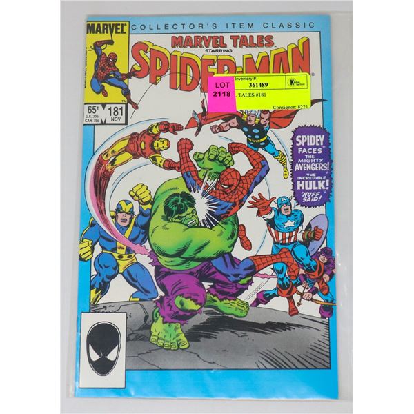 MARVEL TALES #181