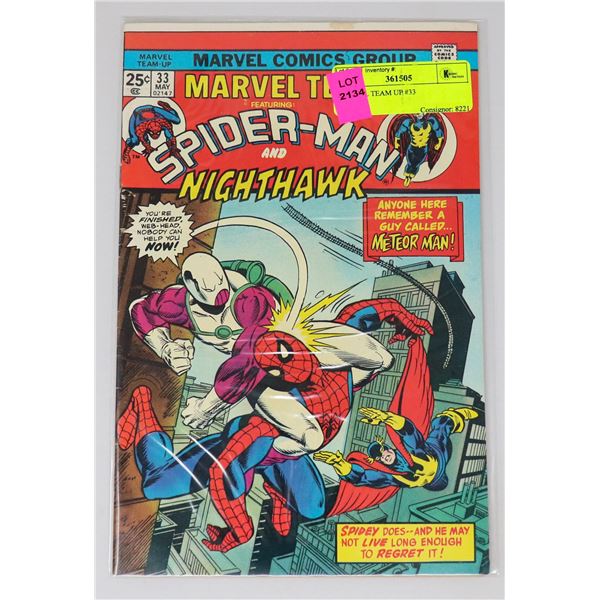 MARVEL TEAM UP #33