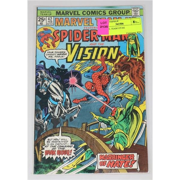 MARVEL TEAM UP #42