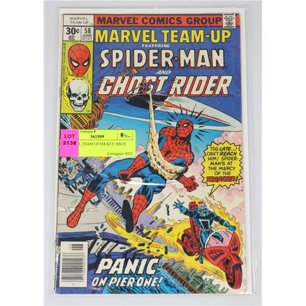 MARVEL TEAM UP #58 KEY ISSUE