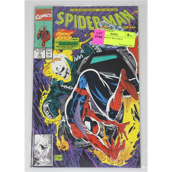 SPIDER-MAN #7 KEY ISSUE