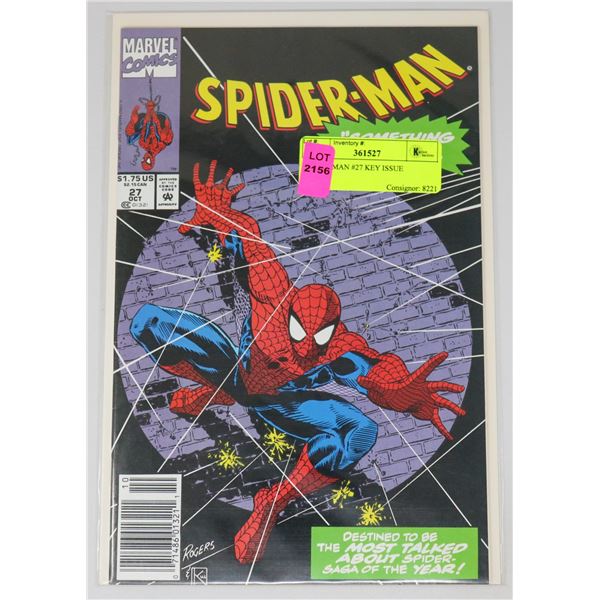 SPIDER-MAN #27 KEY ISSUE