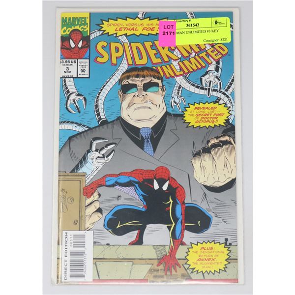 SPIDER-MAN UNLIMITED #3 KEY ISSUE