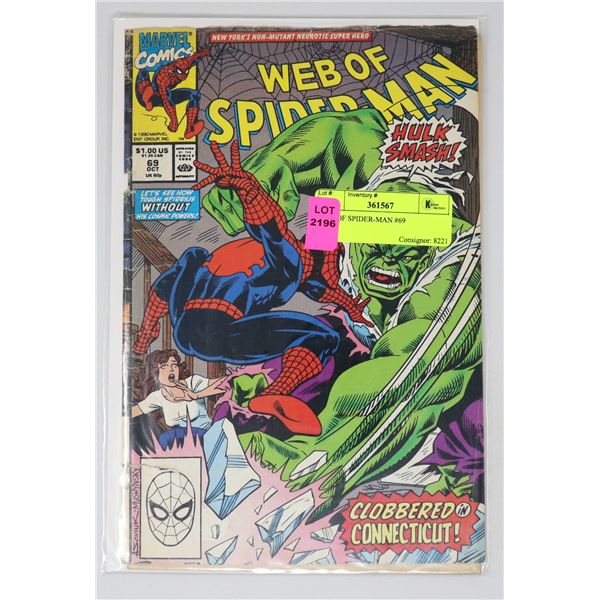 WEB OF SPIDER-MAN #69