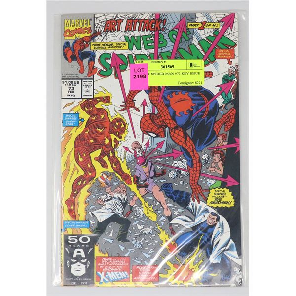 WEB OF SPIDER-MAN #73 KEY ISSUE