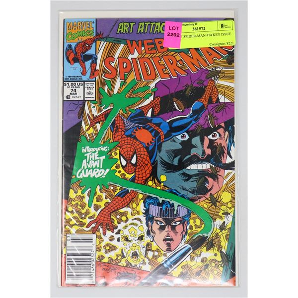 WEB OF SPIDER-MAN #74 KEY ISSUE