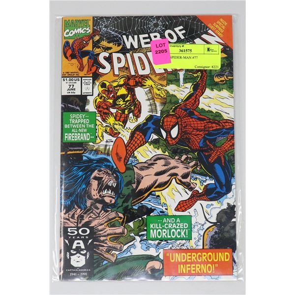 WEB OF SPIDER-MAN #77