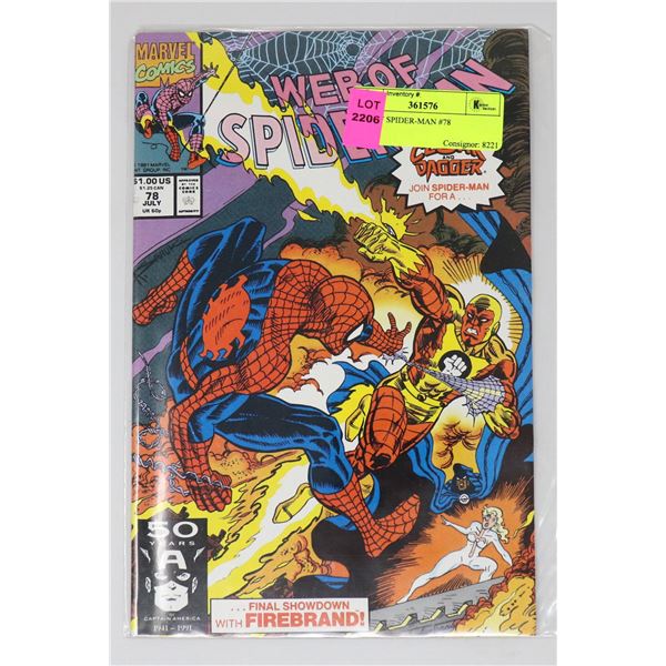 WEB OF SPIDER-MAN #78