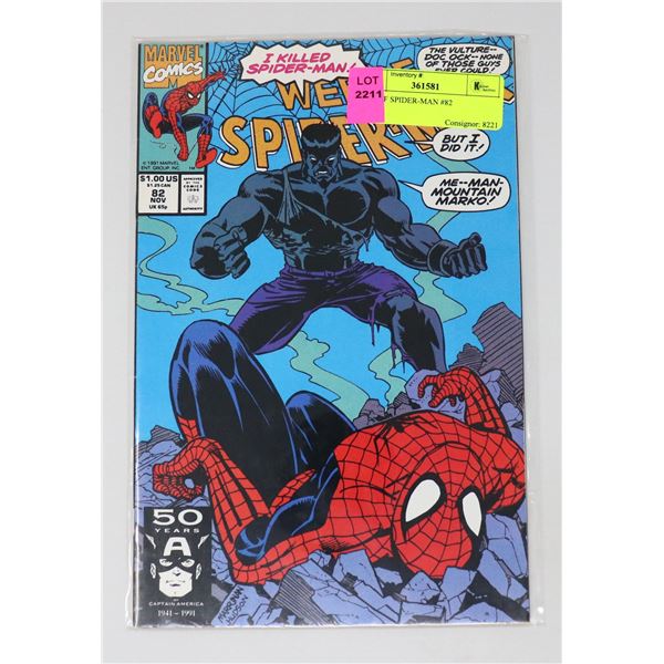 WEB OF SPIDER-MAN #82