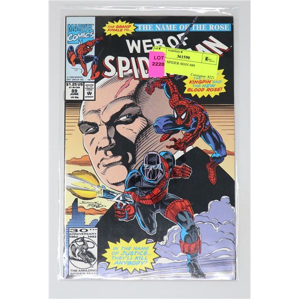 WEB OF SPIDER-MAN #89
