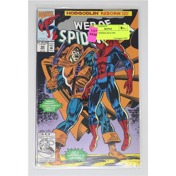 WEB OF SPIDER-MAN #94