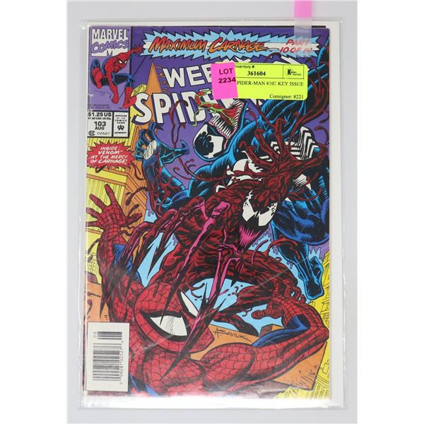 WEB OF SPIDER-MAN #103 KEY ISSUE