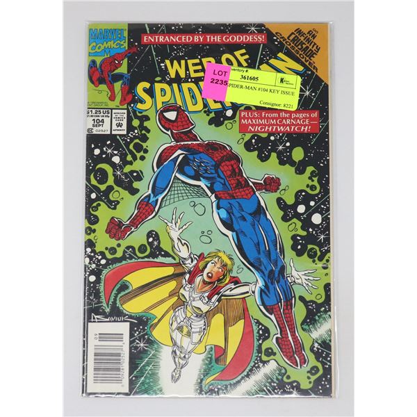 WEB OF SPIDER-MAN #104 KEY ISSUE