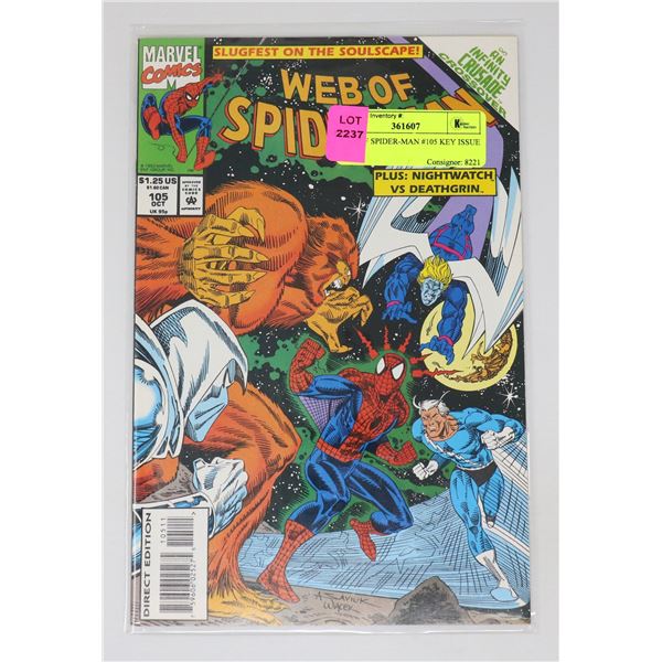 WEB OF SPIDER-MAN #105 KEY ISSUE