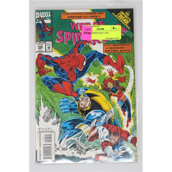 WEB OF SPIDER-MAN #106