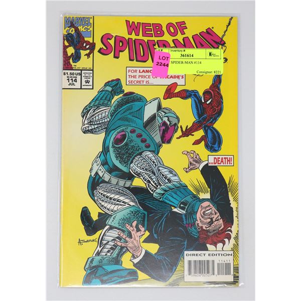 WEB OF SPIDER-MAN #114