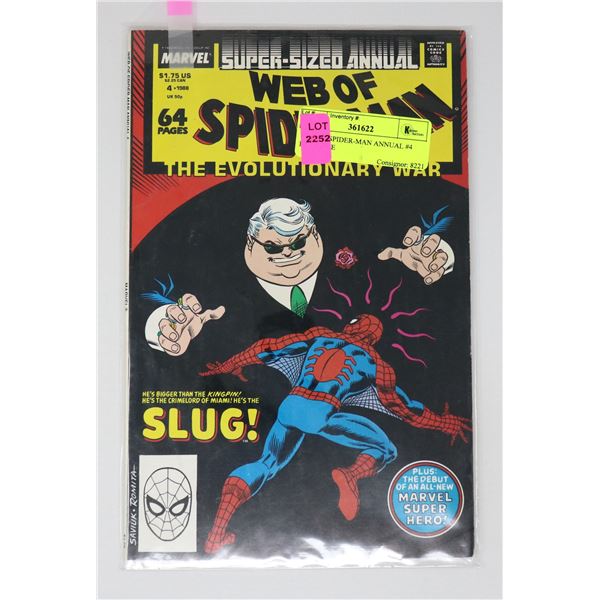 WEB OF SPIDER-MAN ANNUAL #4 KEY ISSUE