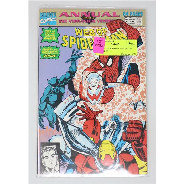 WEB OF SPIDER-MAN ANNUAL #7 KEY ISSUE