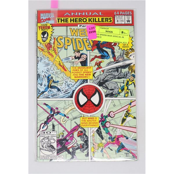 WEB OF SPIDER-MAN ANNUAL #8 KEY ISSUE