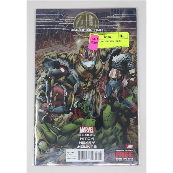 AGE OF ULTRON #1 KEY ISSUE