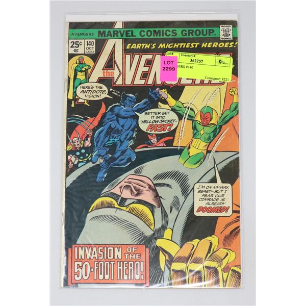 AVENGERS #140
