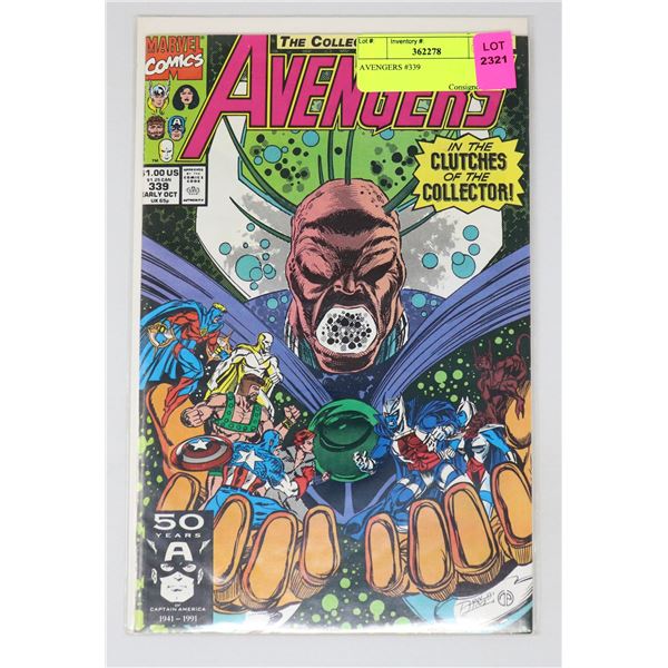AVENGERS #339