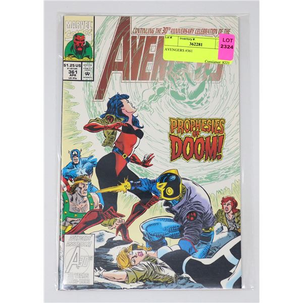 AVENGERS #361