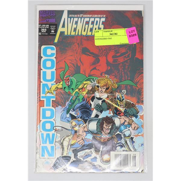AVENGERS #365