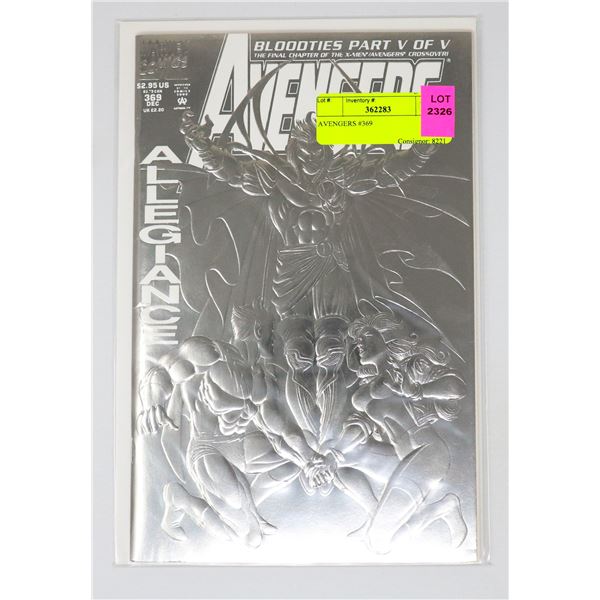 AVENGERS #369