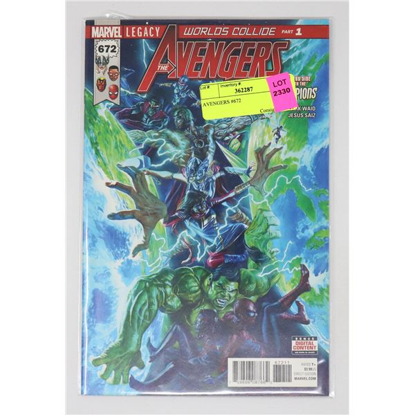 AVENGERS #672