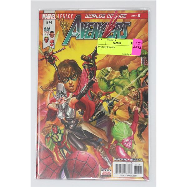 AVENGERS #674
