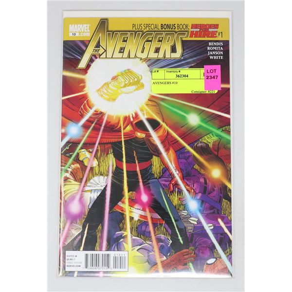 AVENGERS #10